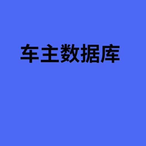 车主数据库